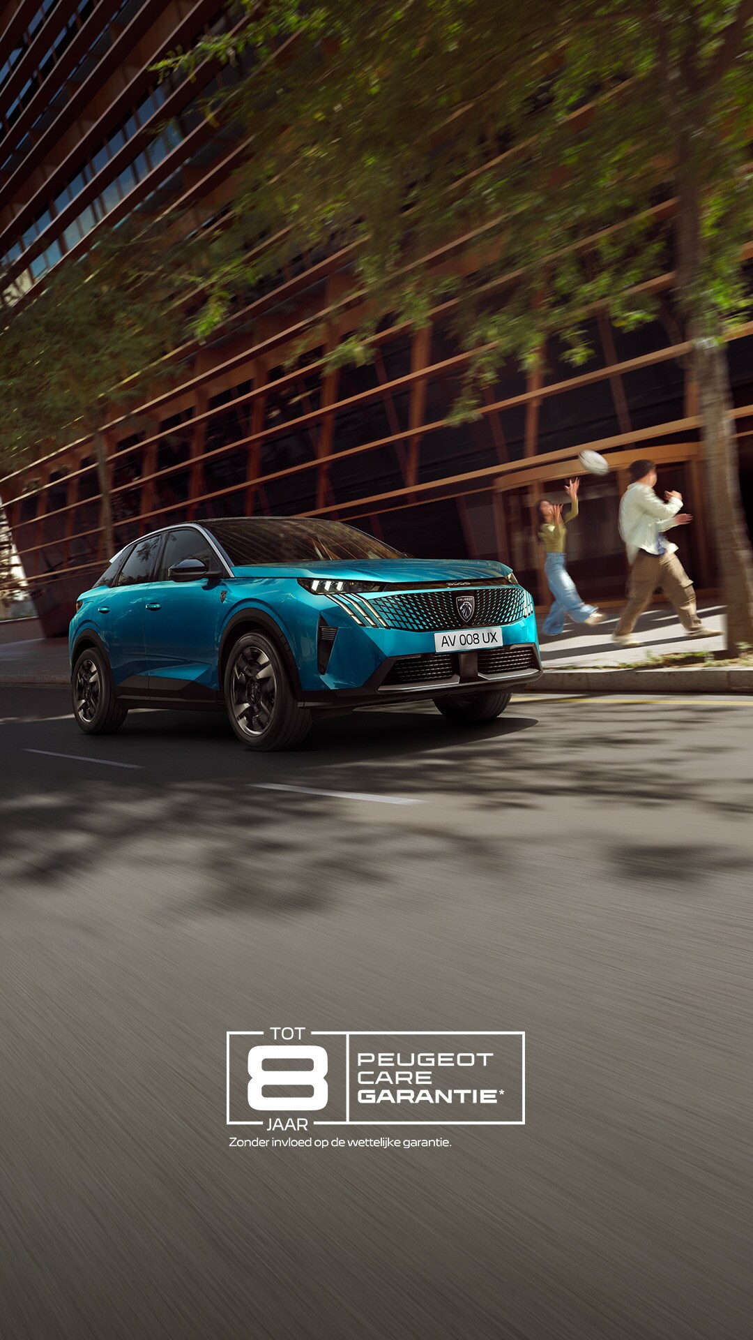 PEUGEOT 3008 Hybride x DUPONT uitzicht voorkant