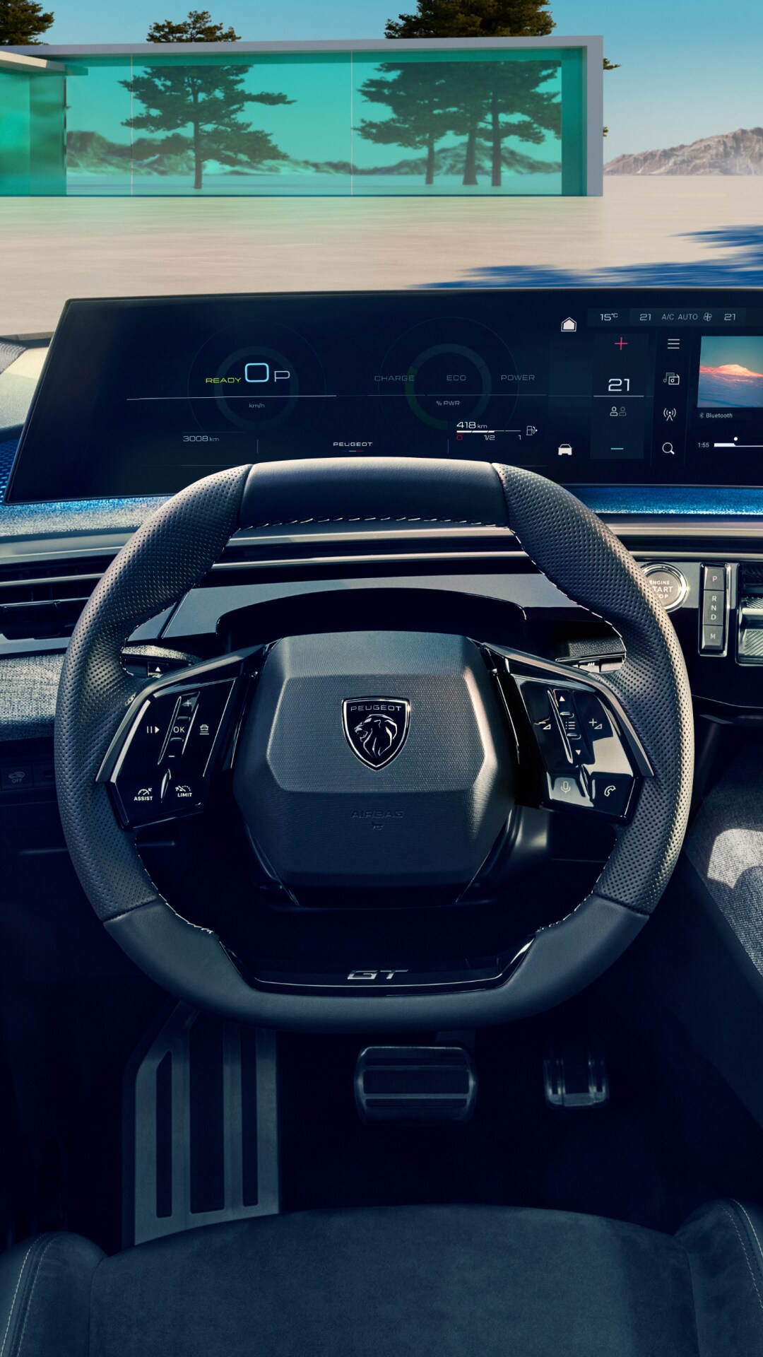 PEUGEOT Panoramische i-Cockpit® 3008 Hybride